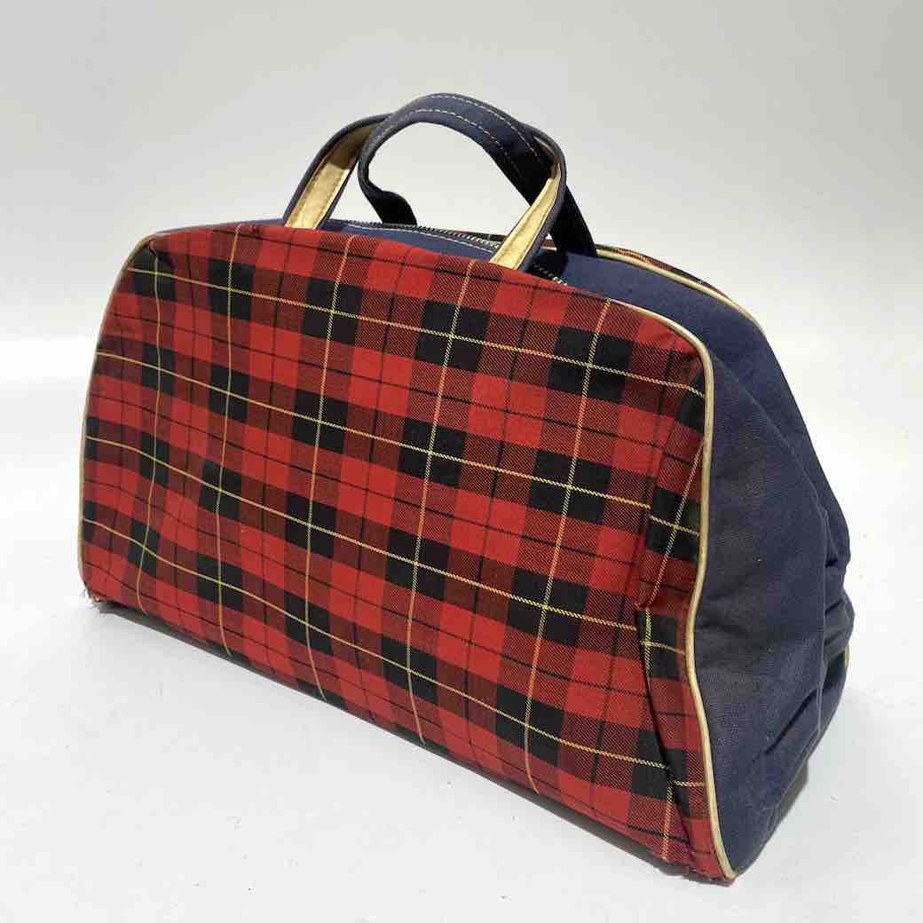 BAG, Retro Red Tartan